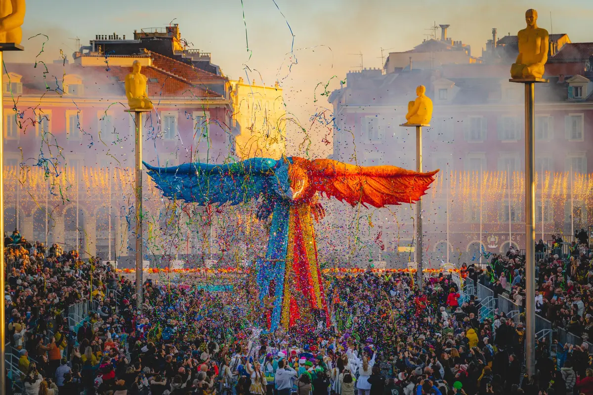 carnaval of nice in february